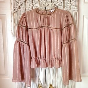 Bohemian Bell sleeve top